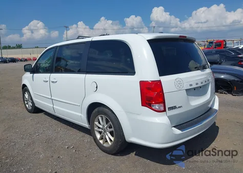 2016 Dodge Grand Caravan Sxt из США, поврежденный, VIN 2C4RDGCG7GR387790